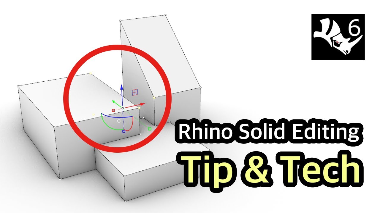 Eng) [Rhino] Solid Editing Tip&Tech - Youtube