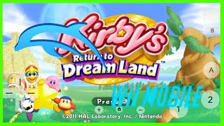 모바일로 Wii 게임을 실행 할 수 있는 방법 - 별의 커비 Wii (돌핀 에뮬레이터 안드로이드) Kirby'S Return To  Dreamland Android (Dolphin) - Youtube