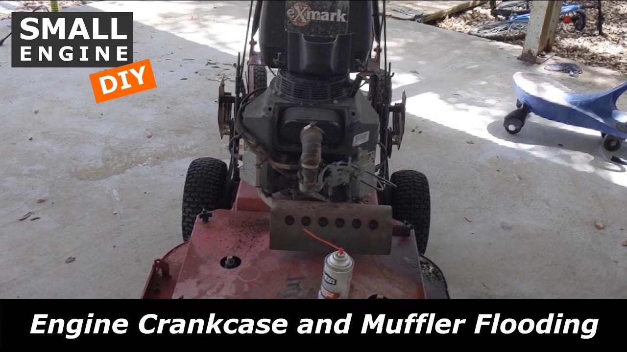 Engine Crankcase And Muffler Flooded With Gas - Youtube