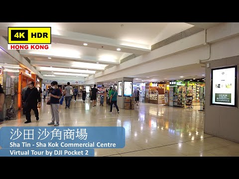 【HK 4K】沙田 沙角商場 | Sha Tin - Sha Kok Commercial Centre | DJI Pocket 2 | 2022.06.12